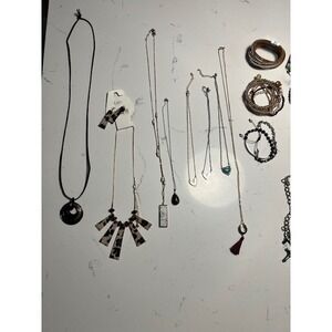Assorted necklaces and bracelets